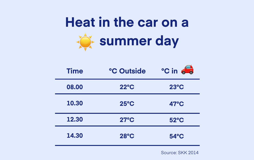 Temperatur i bil